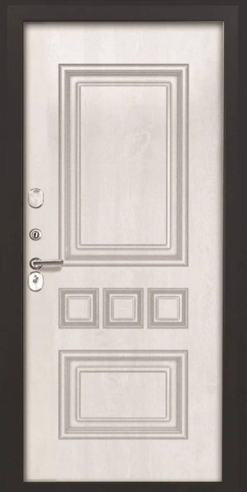 Входная дверь ДвериПРО Берген фл-608 винорит white DPRO201195 внутренняя сторона