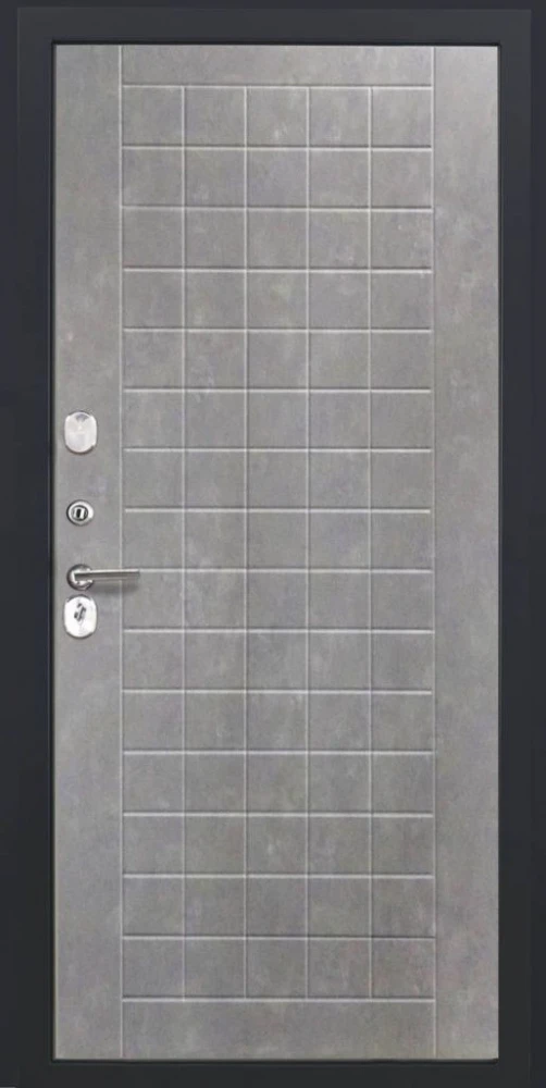 Входная дверь ДвериПРО Д-68 ФЛ-256 (10мм, Бетон пепельный) DPRO225856 внутренняя сторона